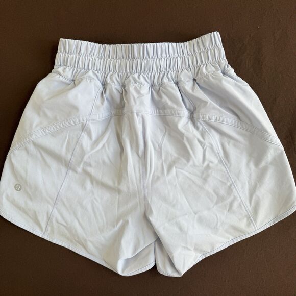 lululemon athletica Pants - Lululemon Track That Shorts 5" Inseam Women's 4 Blue High-Rise Run LW7ATBS.
